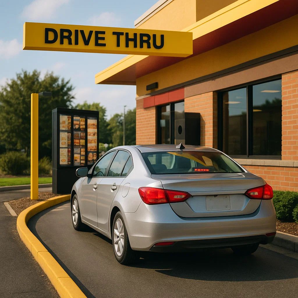 Drive-thru order System